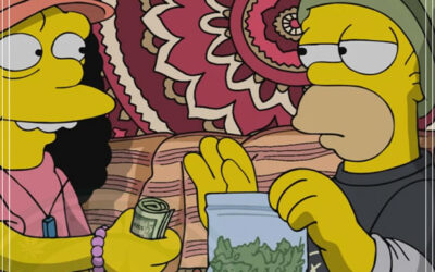 Os Simpsons se rendem ao uso e à indústria da maconha