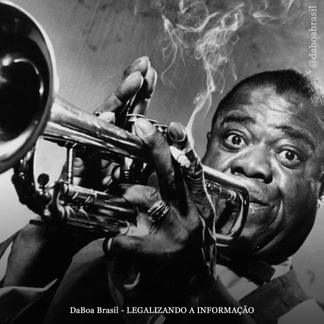 Louis Armstrong, o gênio da música que amava a maconha