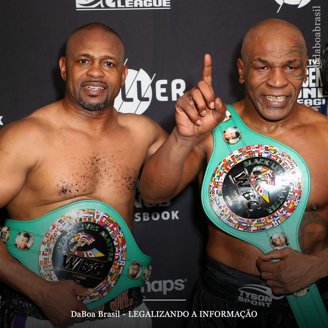 A maconha foi a grande vencedora na luta entre Mike Tyson e Roy Jones Jr