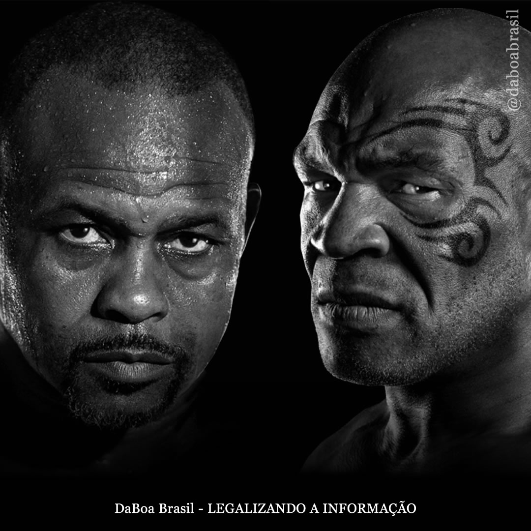 Empresa de maconha será a patrocinadora oficial da luta entre Mike Tyson e Roy Jones Jr