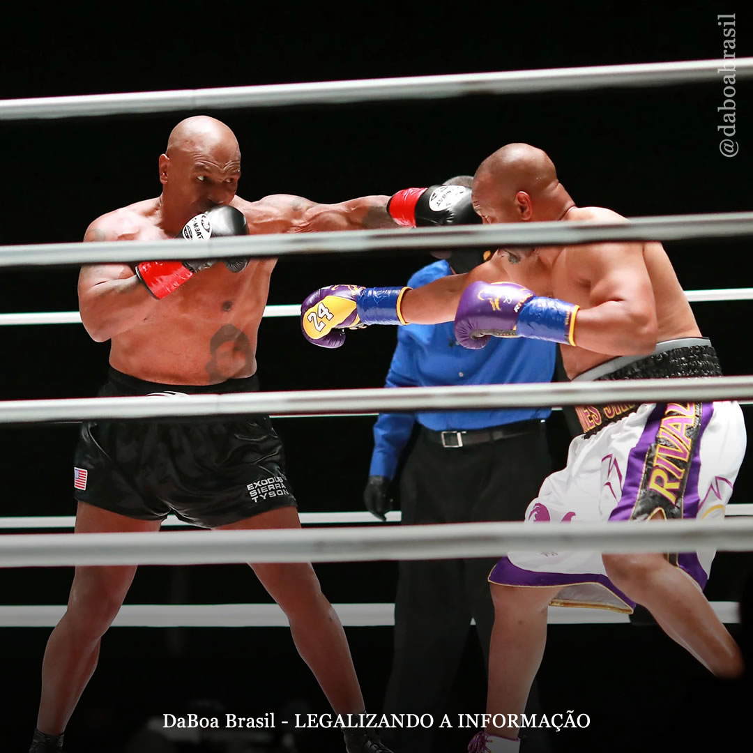 Mike Tyson disse que fumou um grande baseado antes de sua luta com Roy Jones Jr