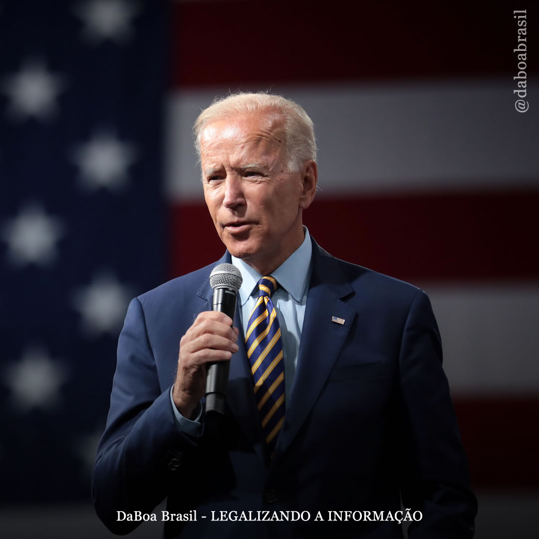 Ninguém deve ir para a cadeia por usar drogas, diz Joe Biden