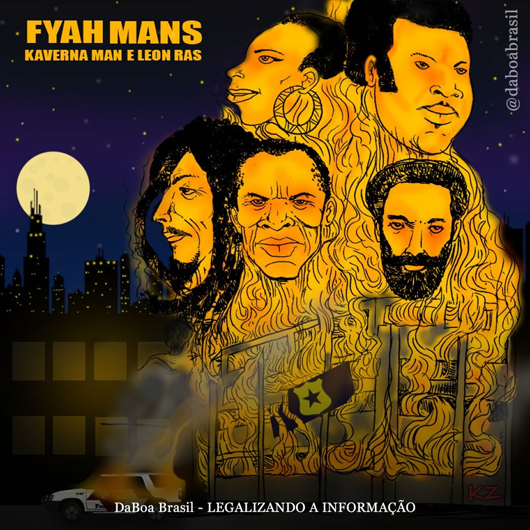Música: Kaverna Man e Leon Ras queimam tudo no álbum FYAH MANS