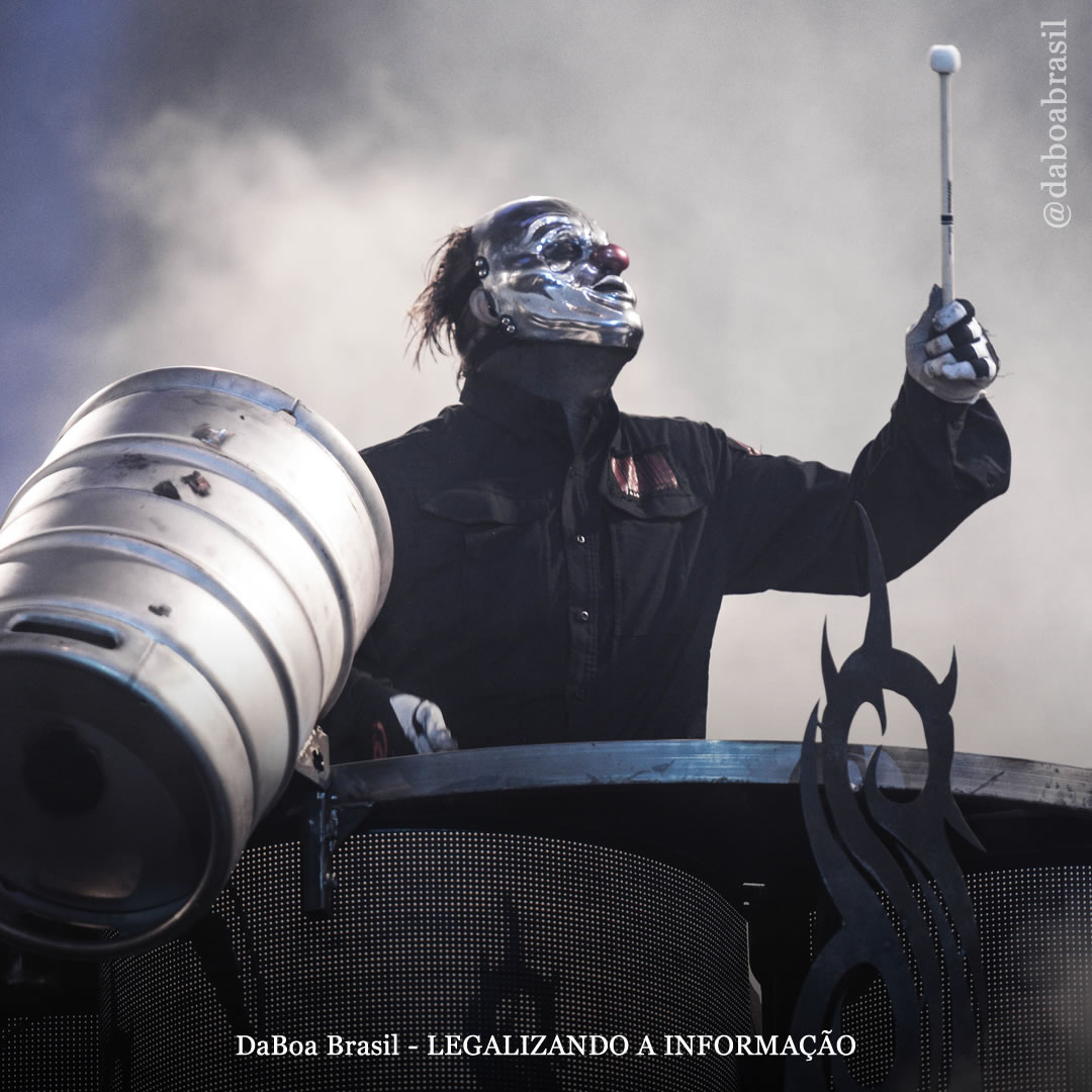 Shawn “Clown” Crahan, da banda Slipknot, lança sua marca de maconha