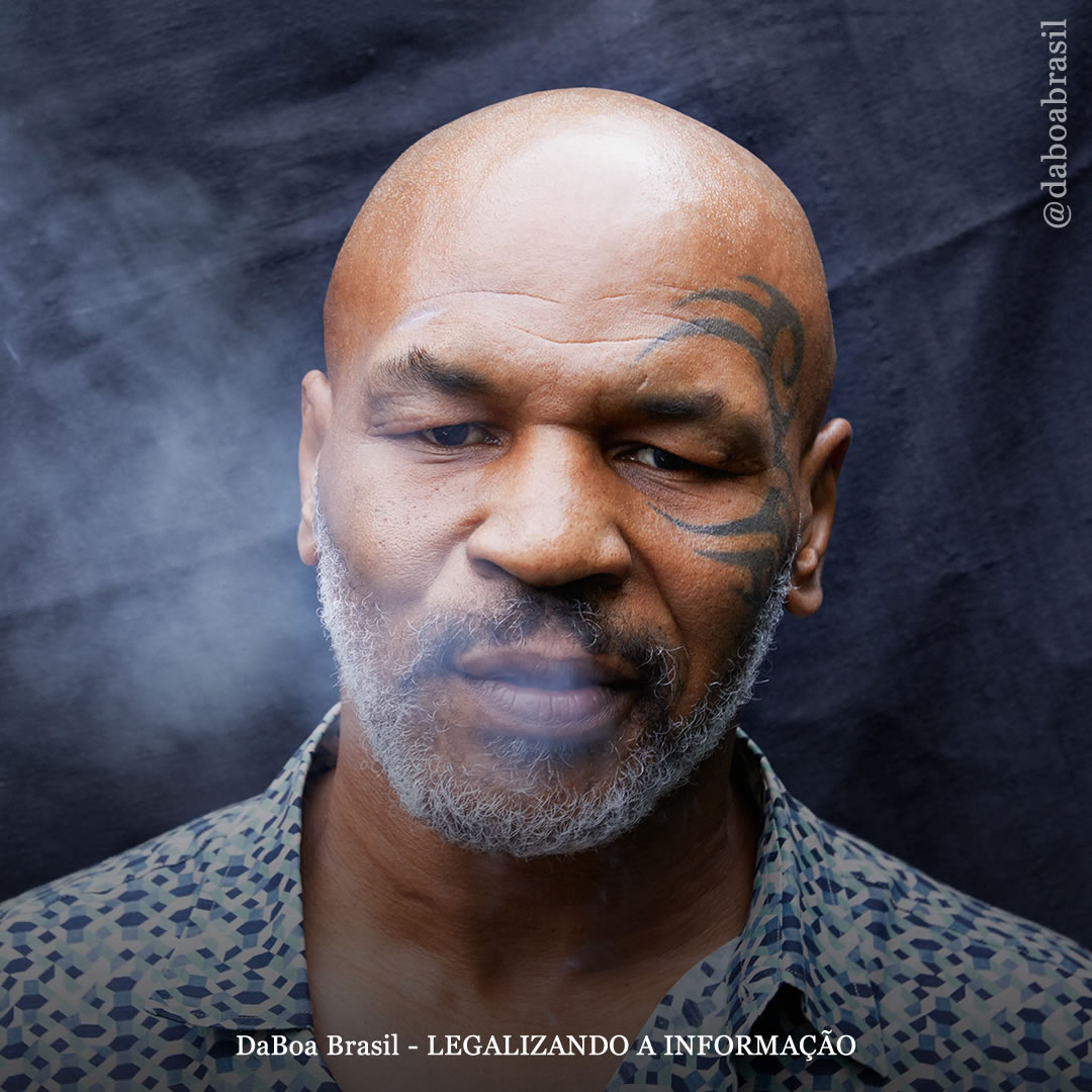 Mike Tyson diz que teria sido menos violento se tivesse fumado maconha no início de sua carreira no boxe
