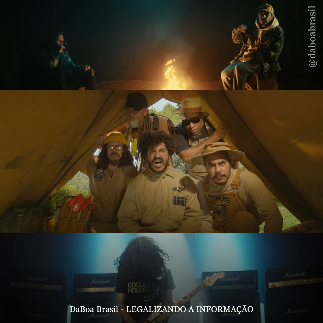 Música: após 22 anos, Planet Hemp lança novo clipe em parceria com Criolo