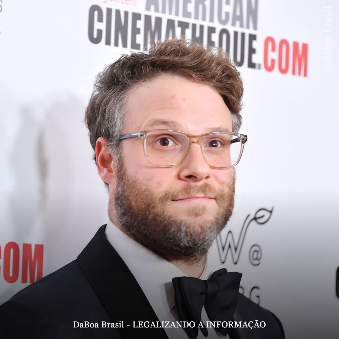 “Para mim, fumar maconha é como usar óculos ou sapatos”, diz Seth Rogen