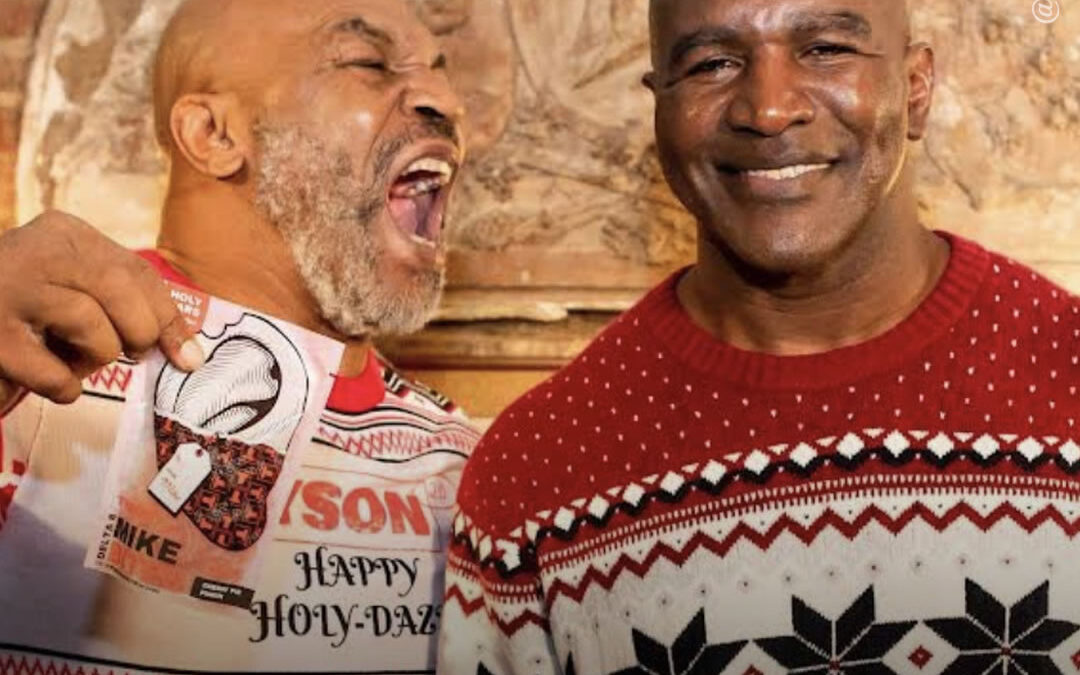 Mike Tyson e Evander Holyfield se unem para lançar comestíveis de maconha “Holy Ears”