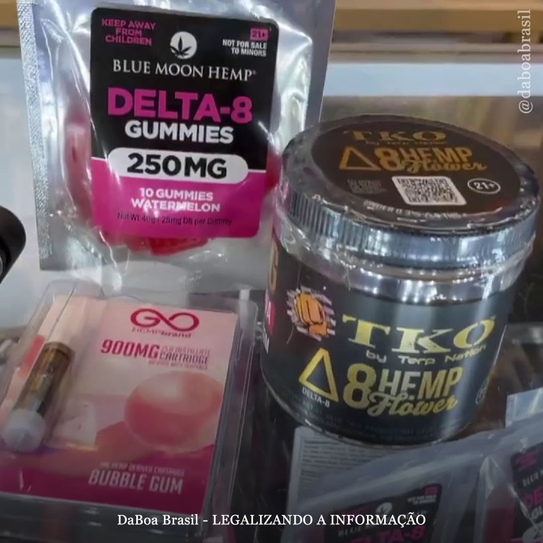 DEA diz que banirá Delta-8-THC e outros canabinoides sintéticos nos EUA