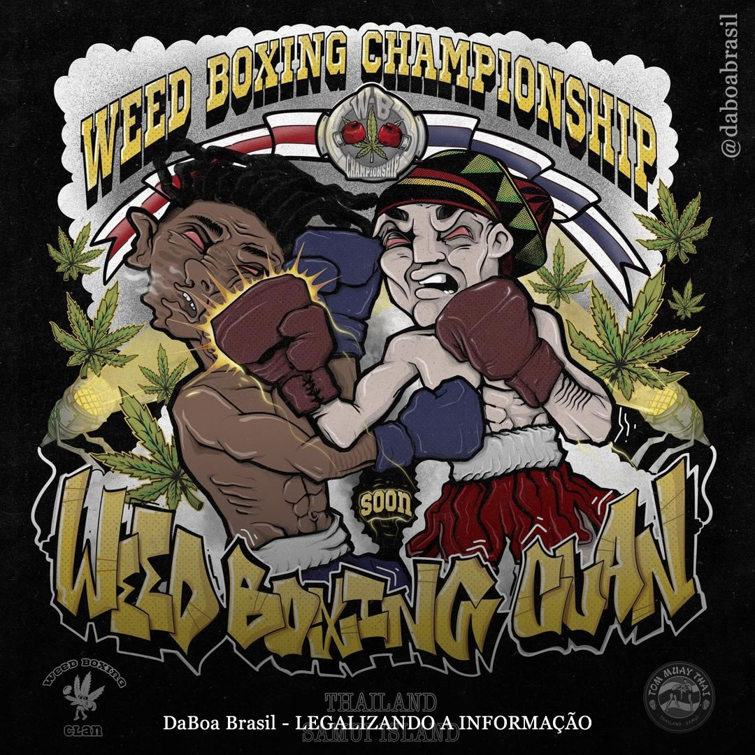Tailândia: campeonato de boxe exige que os lutadores fumem maconha antes de lutar