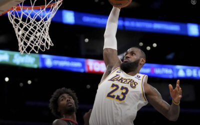LeBron James faz referência à maconha em comemorações durante jogo do Lakers
