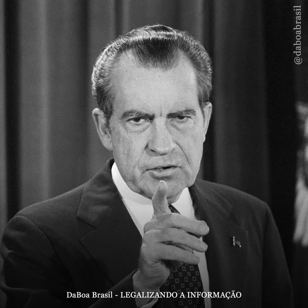 Principal responsável pela Guerra às Drogas, Richard Nixon admitiu que a maconha “não é particularmente perigosa” em gravação recém-descoberta