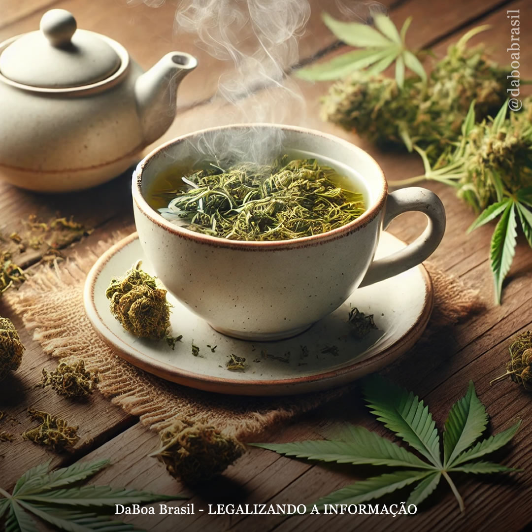 Chá de maconha: uma ótima opção para a nossa saúde