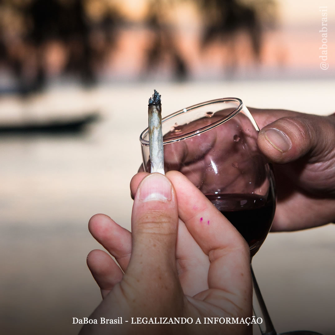 O uso de maconha ajuda a maioria das pessoas a reduzir o consumo de álcool, mostra pesquisa