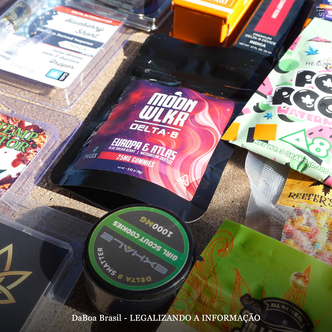 Jovens adultos são mais propensos a consumir produtos Delta-8 em lugares onde a maconha é ilegal, de acordo com análise
