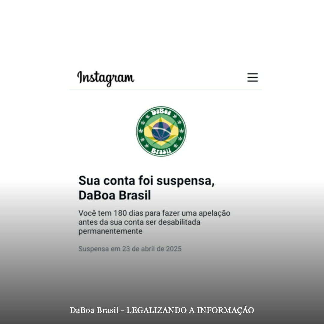 Censura: perfil do DaBoa Brasil no Instagram é suspenso – siga o perfil backup