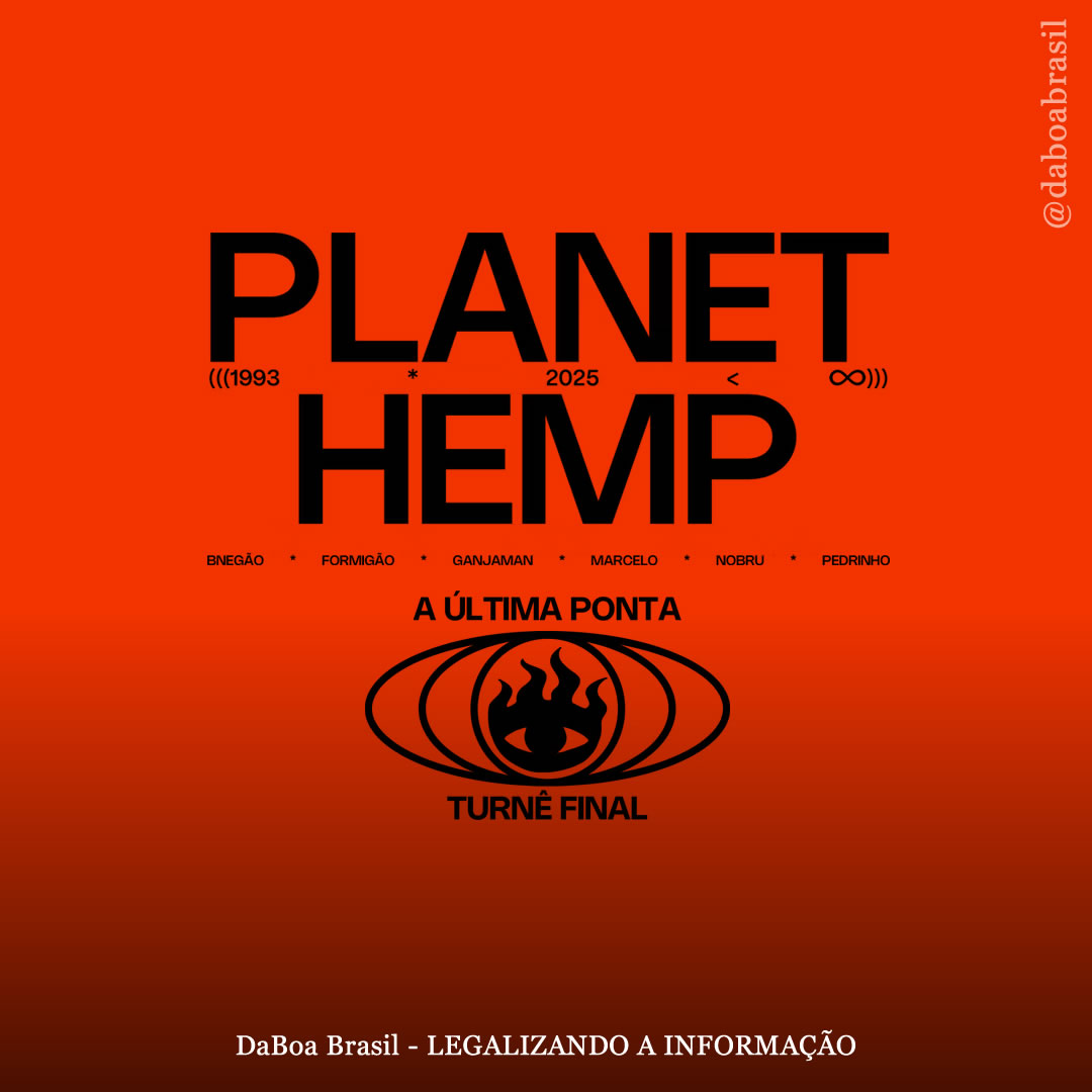 “A Última Ponta”: Planet Hemp anuncia turnê de despedida