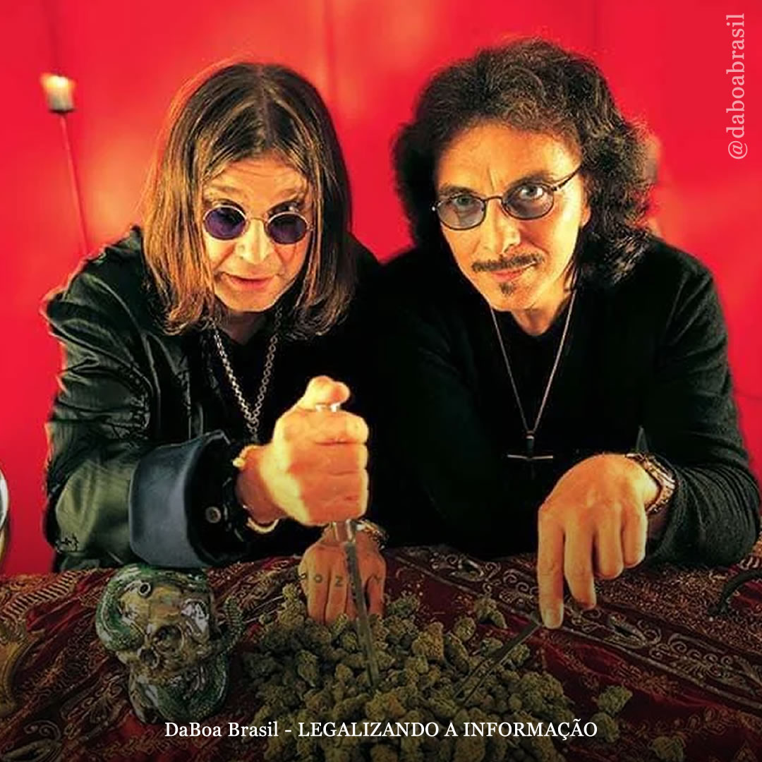 A lendária banda Black Sabbath e o seu amor pela maconha