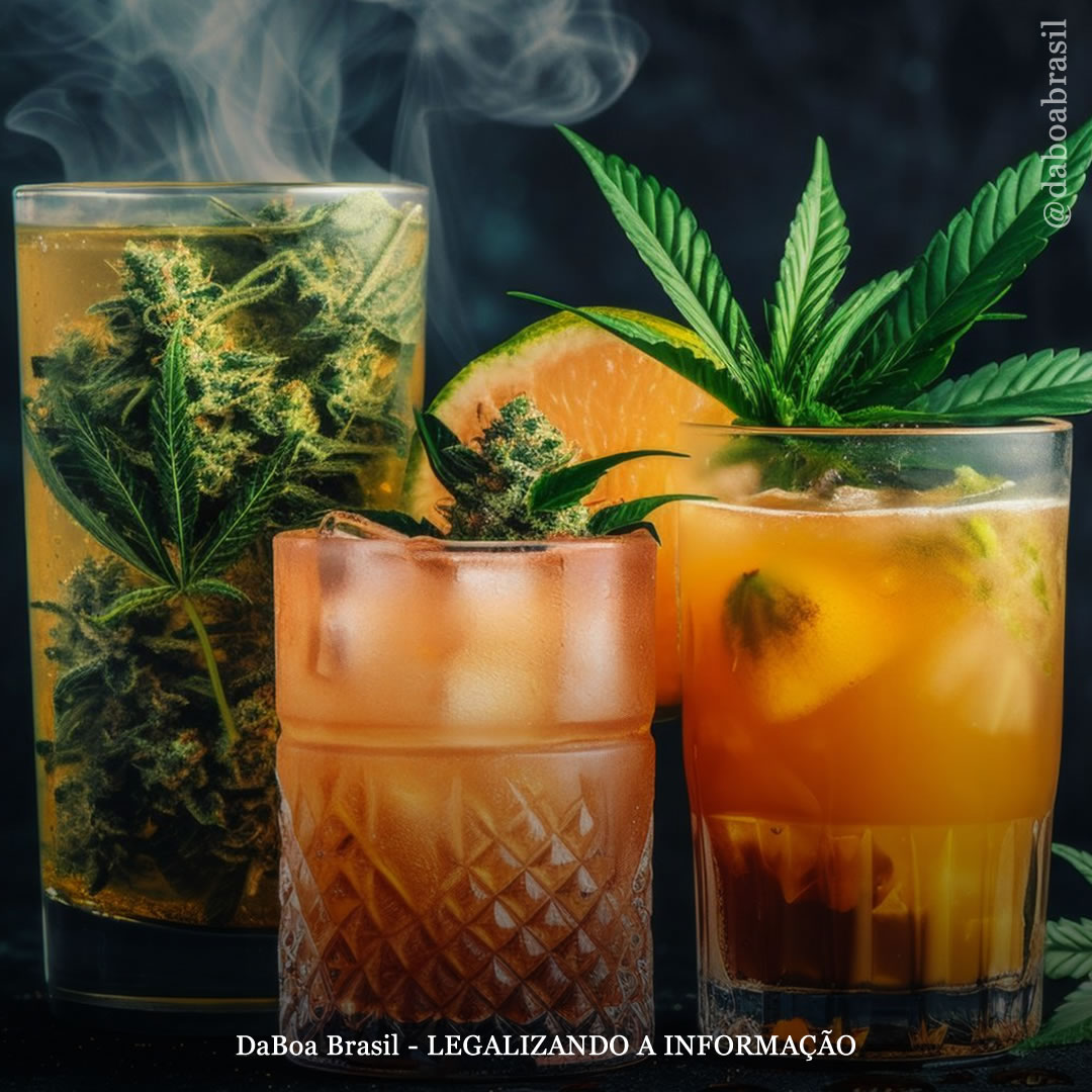 Bebidas com maconha estão associadas à redução do consumo de álcool, mostra estudo